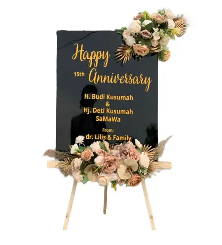 Papan Bunga Akrilik Padamara